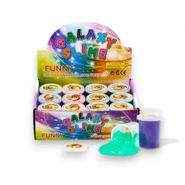 Galaxy Slime 75g med rymdmotiv, osorterad färg