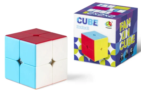 Speed Cube 2x2 för hjärnutmanande pusselspel