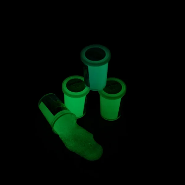 Grönt Självlysande Slime, väger 103g