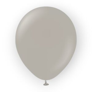 Eleganta grå pastell latexballonger förpackade i set om 25