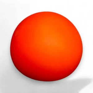 orange stressboll, rund mjuk stressleksak för barn och vuxna