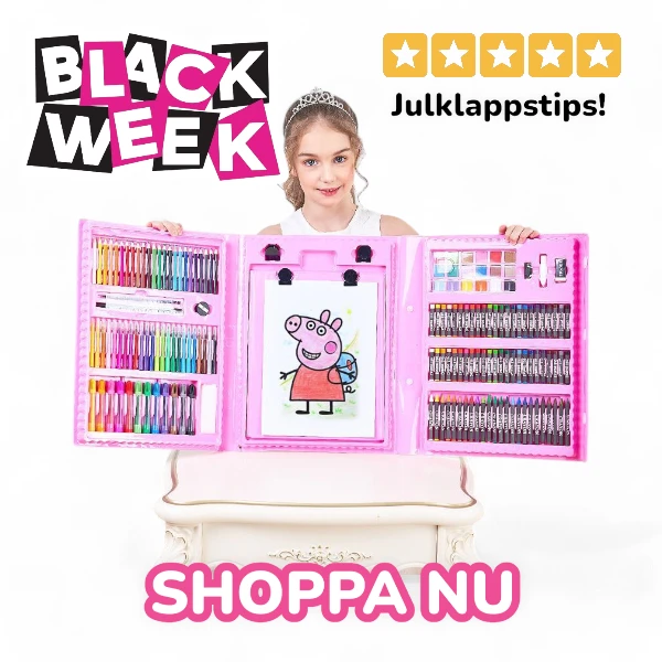 Stickad tomteluva i juldesign för mamma och barn – perfekt för julfirande och familjefoton.
