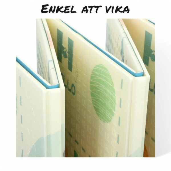 Vikbar lekmatta för bebis – smart design
