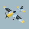 Radiostyrt flygplan för barn
