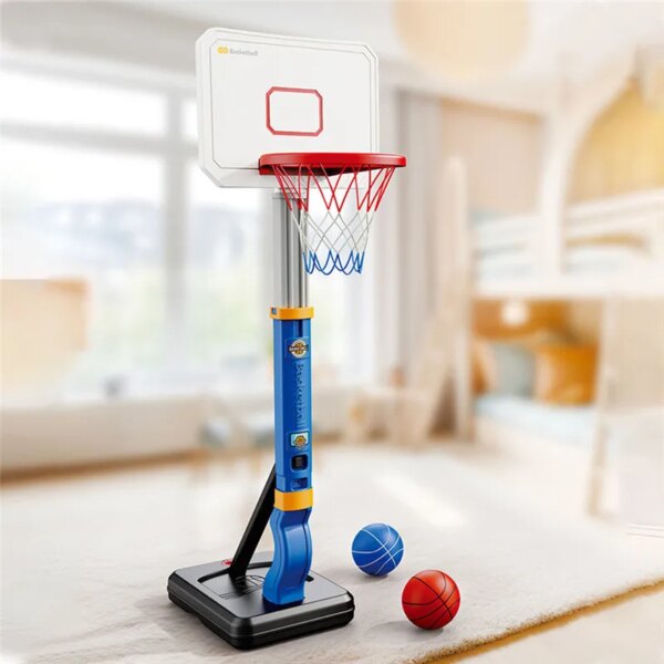 Justerbart basketställ för barn – 70–138 cm höjd - Bild 6