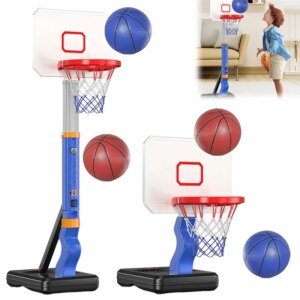 Justerbart basketställ för barn
